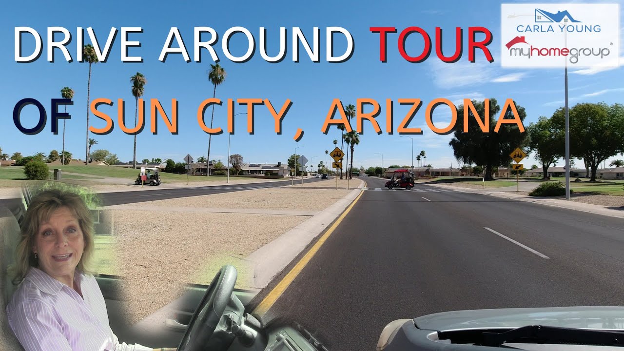 Drive Around Tour Of Sun City, Az YouTube