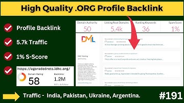 Create Very High Quality Profile Backlink from .ORG Website | How to Create Backlink to Your Site