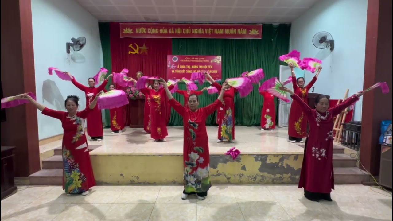 LỄ MỪNG THỌ NGƯỜI CAO TUỔI THÔN QUANG TRUNG - XA NHƯ QUỲNH HƯNG YÊN 