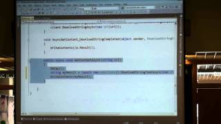 Asynchronous Development in C# 5 (4-6)
