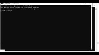How to install pandas via command prompt and anaconda prompt window