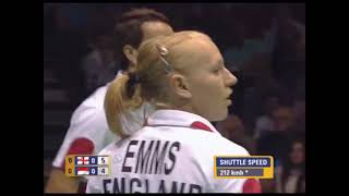 Nathan Robertson/Gail Emms vs Nova Widianto/Liliyana Natsir - Sudirman Cup 2007 Semi Final