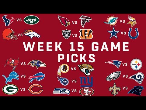 Week 15 NFL Game Picks | NFL