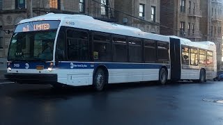 MTA NYC Bus! 2016 Nova Bus LFSA [#5439] Bx1 LTD Bus @ Health Avenue & Albany Crescent