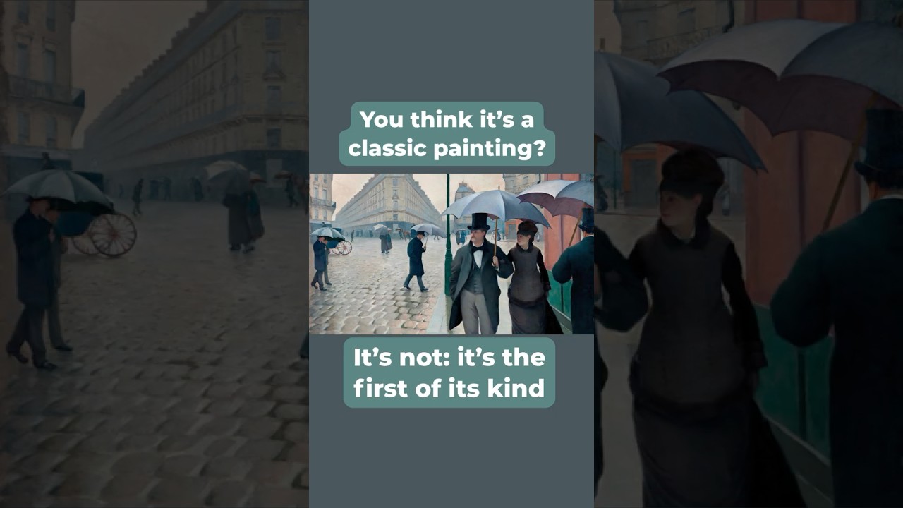 Paris, Caught Mid-Step — Caillebotte’s Rainy Day