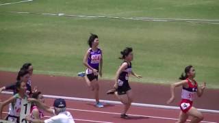 20170624中部陸協記録会女子100m24組