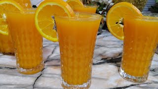 عصير صيفي منعش بالبرتقال و الجزر صحي و مذاق لذيذ جداااا??