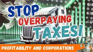 Profitability & Corporations: LLC VS C CORP VS S CORP