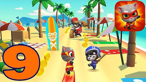 Talking Tom Hero Dash - Gameplay Walkthrough Part 9 (Android/iOS)