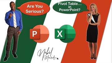 Pivot Table and Slicer in PowerPoint… Are You Serious?