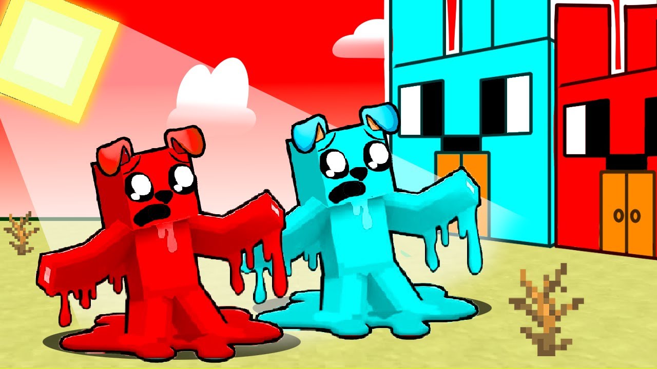 SŁOŃCE ☀️ vs TAJNA BAZA w Minecraft