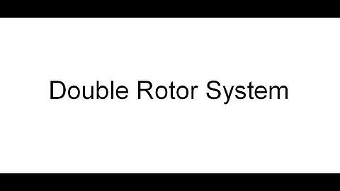 Torsional vibrations of a double rotor system