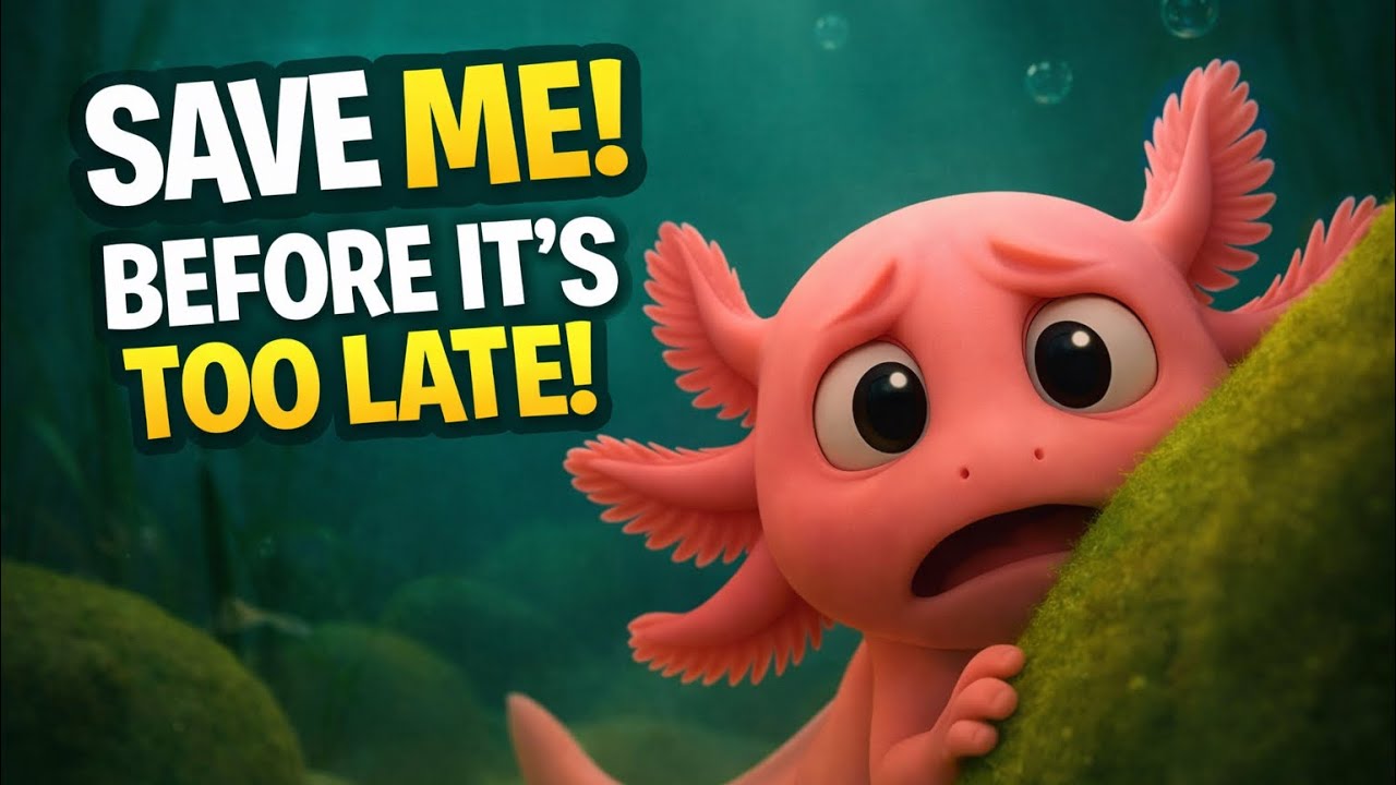 Axolotl: The Little Dragon Who Never Grows Old 🐉💫