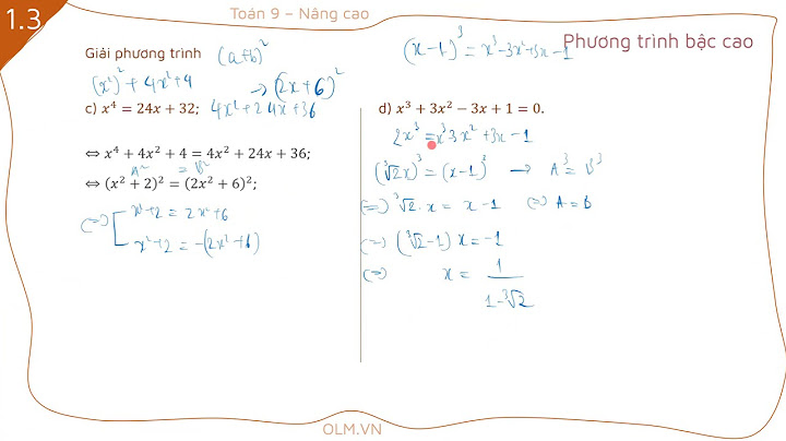 Bài tập phương trình dua ve phuong trinh tich