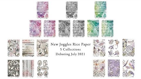 Introducing Summer Garden, Moths & More New Rice Paper Collections by Joggles.com