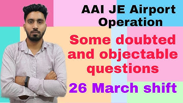 AAI AO Objectable questions | exam track centre | Sanjay