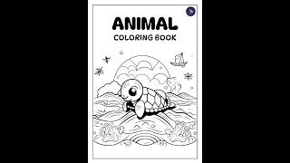 Minimalist animal coloring worksheets - Part 1 Free Printables