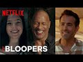 RED NOTICE Bloopers | Dwayne Johnson, Ryan Reynolds &amp; Gal Gadot | Netflix India