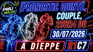 Pronostic Pmu Quinté Du Jour Jeudi 30072026