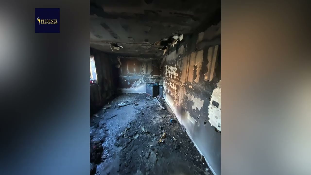 Apartment Unit Restoration   Fire Damage  Phoenix Restoration Services   Phoenix Nebraska 1080p, h26