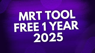 Mrt tool free 1 year watch full video more details