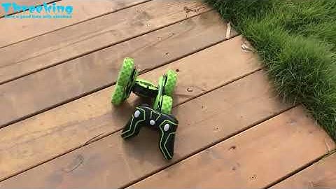 Threeking RC Cars Stunt car Remote Control Car Double Sided 360° Flips Rotating 4WD Outdoor Indoor