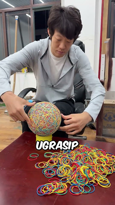 Lastik Bantlarla Futbol Topu Yapınca Öğretmenini Yanılttı.. ⚽🧠