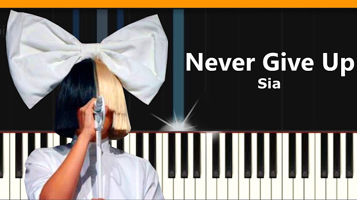 Never Give Up Piano version - Piano performance video thumbnail