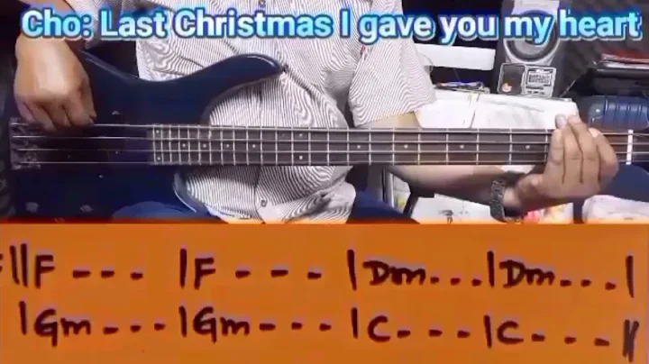 Taylor Swift - Last Christmas (Lyrics) [ Bass Guit...