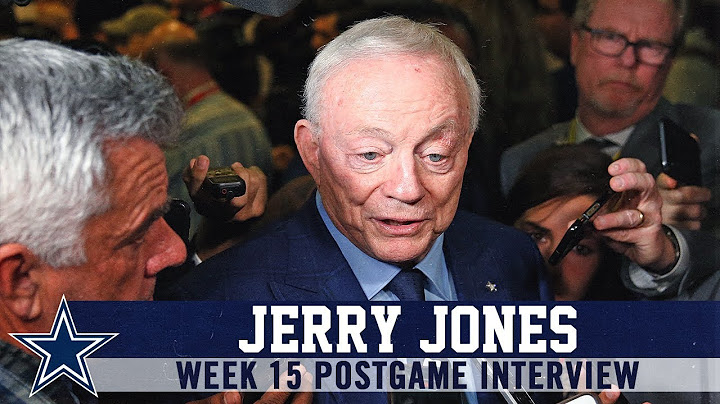 Jerry Jones Reacts to Cowboys Victory Over Rams | Dallas Cowboys 2019