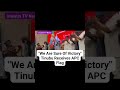 "We Are Sure Of Victory" Tinubu Receives APC Flag #fyp #news #nigeria