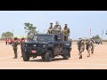 Gen Museveni arrives to pass out 782 UPDF Officer cadets at Kaweweta Military Training school