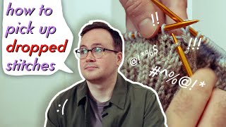 How To Pick Up Dropped Stitches
