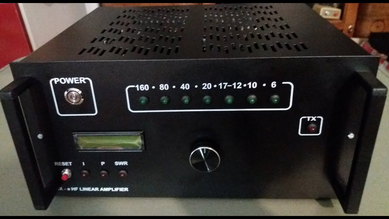 500W HF/6m LINEAR AMPLIFIER YouTube