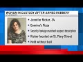 Police find woman accused of a St. Johnsbury restaurant armed robbery