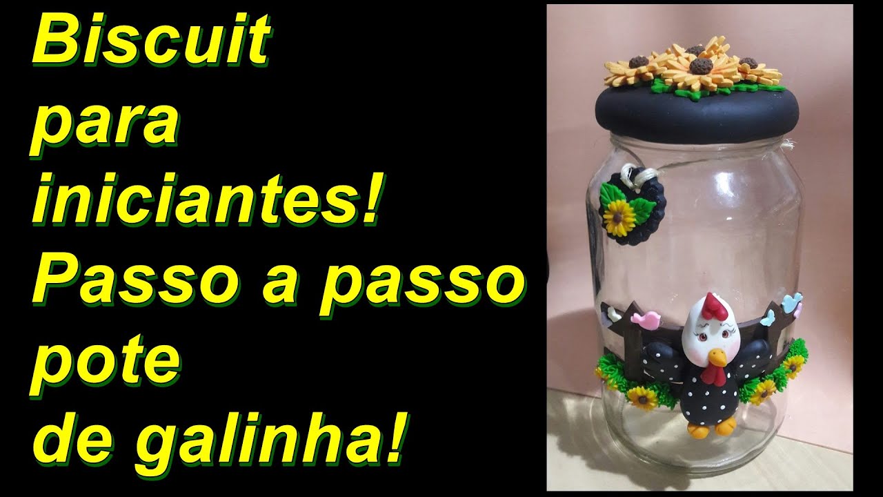 Como fazer pote de galinha