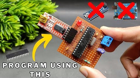 How To Program Atmega328p IC|| Burn bootloader.