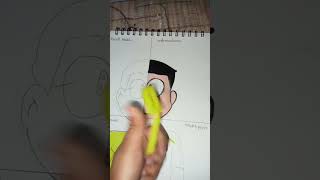 nobita third party drawing with sketch pens art