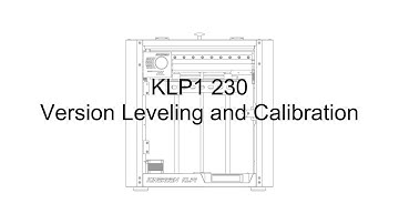 How to Adjust Leveling and Calibration on Kingroon KLP1 230 Version 3D Printer