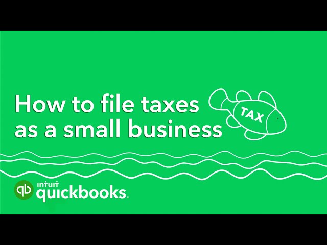 claiming federal taxes for small business online
