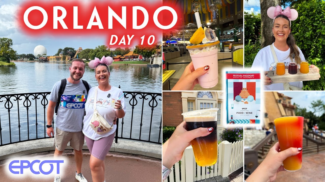 WALT DISNEY WORLD - EPCOT VLOG | Фестиваль еды и вина | Напитки World Showcase, Test Track и Lumi...