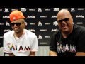 Entrevista a @Sensato por Cristian Moreno en Marlins Park (2013)