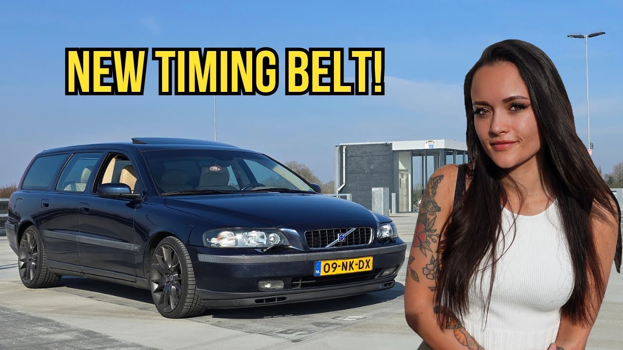 Replacing the timing belt on my Volvo V70 D5!