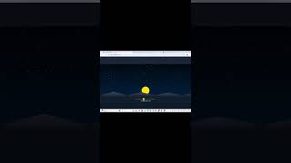Sunrise & Sunset Aesthetic Animation 🌅| This HTML CSS  Animation Will Blow Your Mind 🤯#shorts#viral