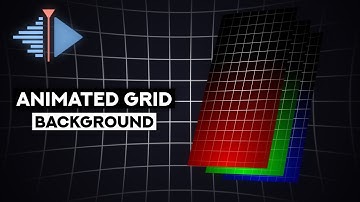 Kdenlive | Animated Grid Background Tutorial