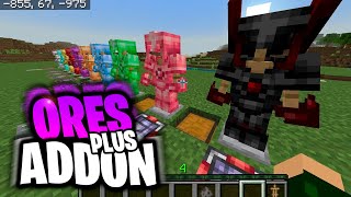 ADDON [MOD] "ORES PLUS V5.0.0" PARA MINECRAFT PE 1.18 a 1.19.30| NUEVAS ARMADURAS Y HERRAMIENTAS