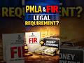 ⚖️ PMLA & FIR — WHERE DOES THE LAW DRAW THE LINE? ⚖️