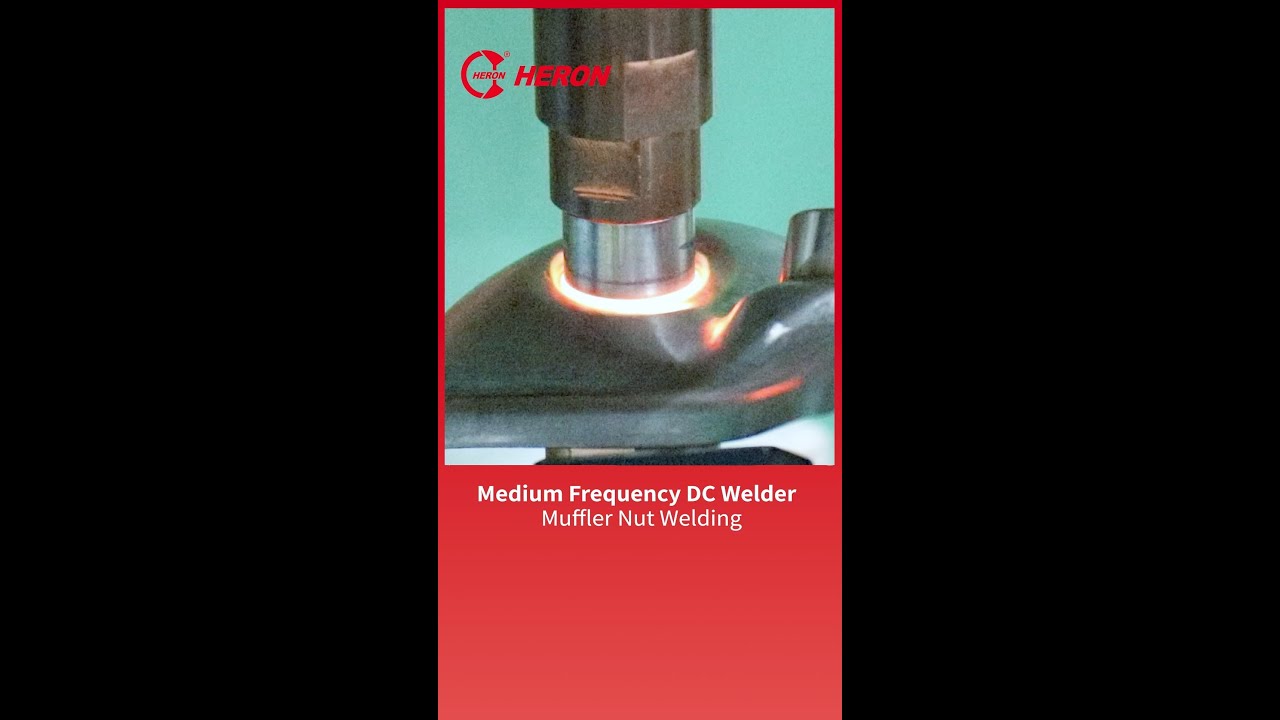 Heron Medium Frequency DC Welder Muffler Nut Welding