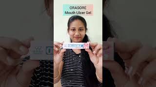 Review of Orasore | Pain Relief Gel for Mouth Ulcers | मुंह के छालों से राहत #shorts #shortvideos