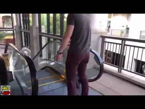 Escalator Fails Compilation 2017